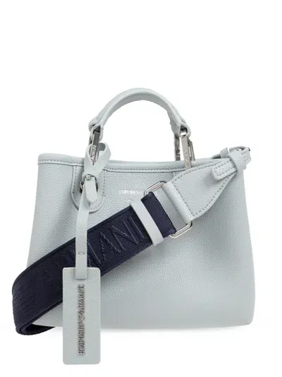 Emporio Armani Bag Type Shopper In Grey