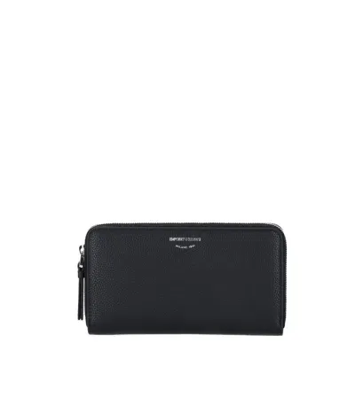 Emporio Armani Myea Bleu Wallet In Blue