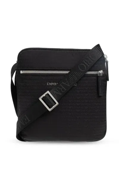 Emporio Armani Shoulder Bag In Black/black