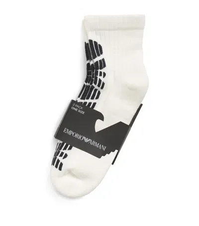 Emporio Armani Sporty Socks In White