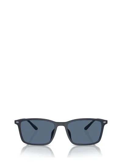 Emporio Armani Sunglasses In Matte Blue