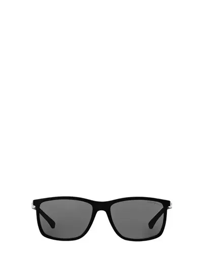 Emporio Armani Sunglasses In Rubber Black