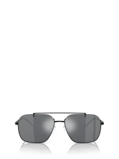 Emporio Armani Sunglasses In Shiny Black