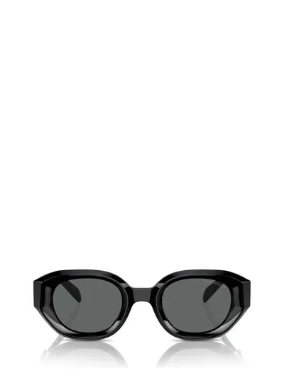 Emporio Armani Sunglasses In Shiny Black