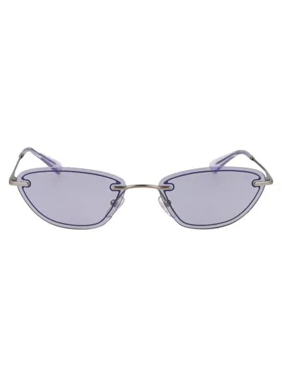 Emporio Armani Sunglasses In Silver