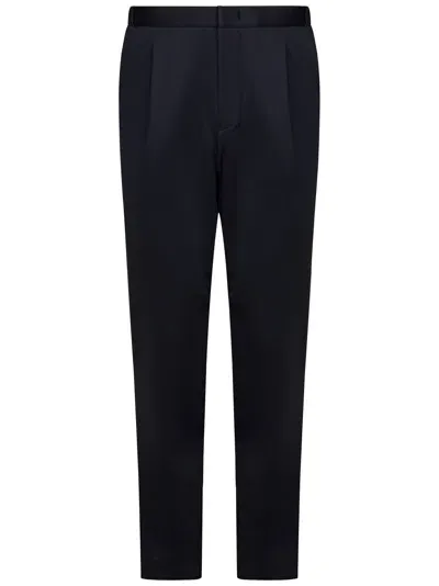 Emporio Armani Trousers In Blue