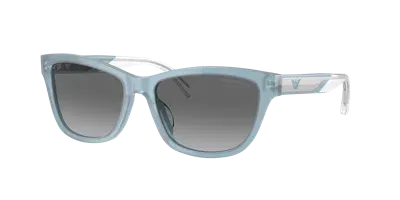 Emporio Armani Woman Sunglasses Ea4227u In Grey Gradient