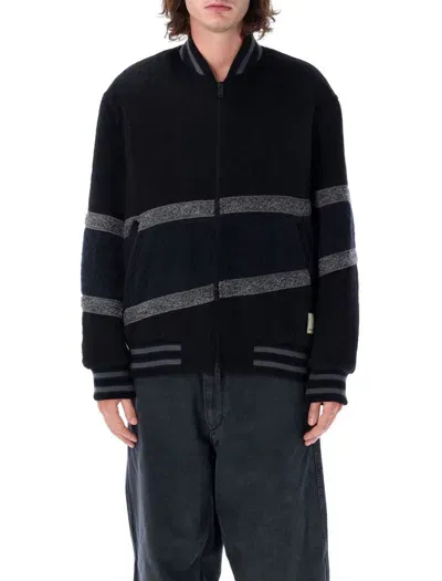 Emporio Armani Wool Blouson In Pattern