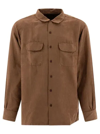 Engineered Garments Classic Shirts In Brown