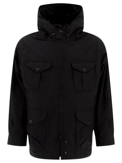 Engineered Garments Field 3l Coats In Black