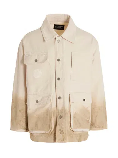 Enterprise Japan Safari Jacket In Beige