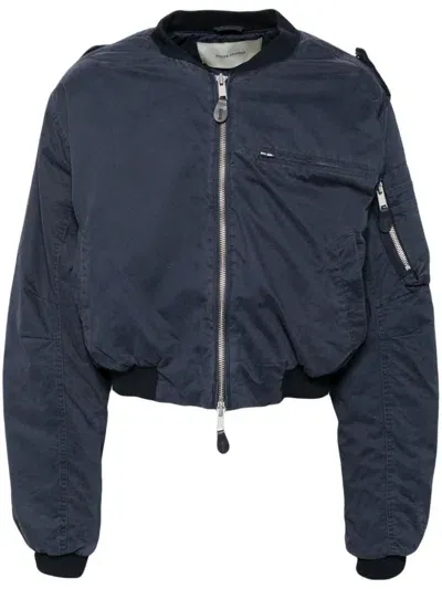 Entire Studios A-4 Bomber Jacket In Blue