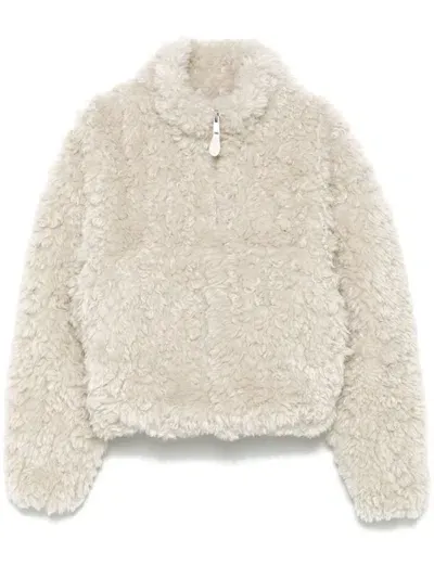 Entire Studios Fluffy Sweater In White