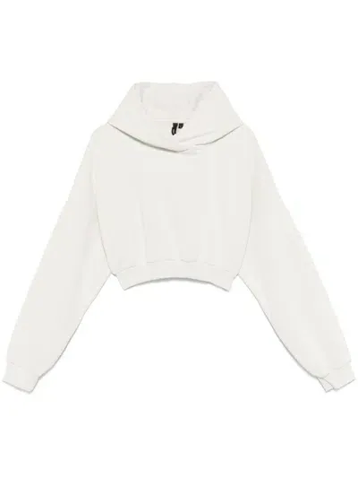 Entire Studios Organic-cotton Hoodie In Neutrals