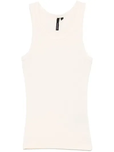 Entire Studios Ribbed Tank Top In Neutrals