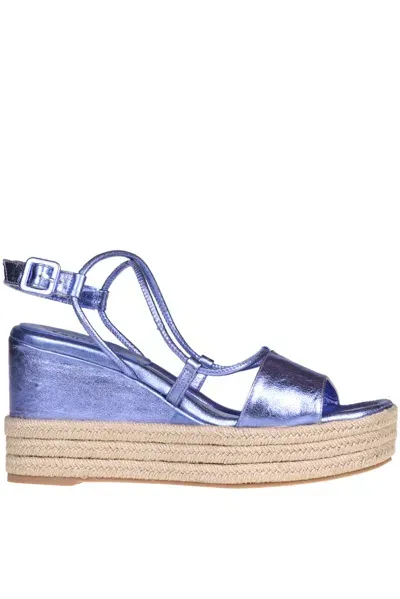 Eqüitare Potenza Wedge Espadrillas In Lilac