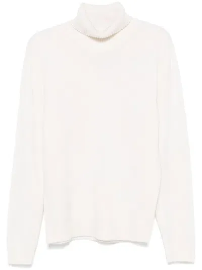 Eraldo Cashmere Sweater In White