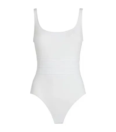 Eres Scoop-back Asia Swimsuit In White