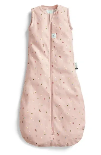 Ergopouch Kids' 1.0 Tog Organic Wearable Blanket In Daisies