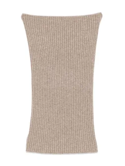 Eric Bompard Cashmere Snood In Neutrals