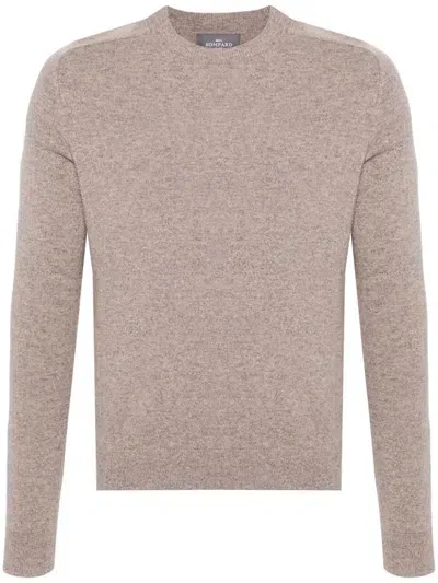 Eric Bompard Crew-neck Sweater In 褐色