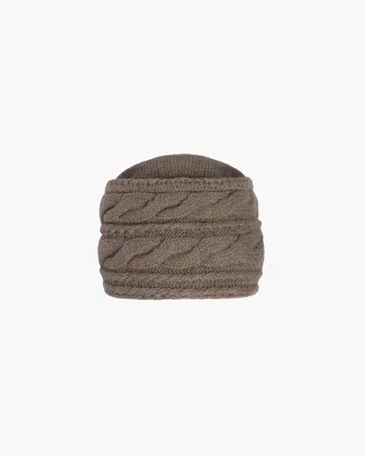 Eric Javits Knit Toque In Taupe