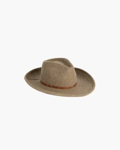 Eric Javits Mr. Wool Western In Camel