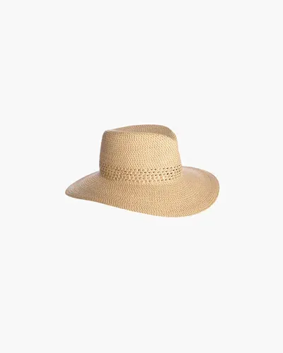 Eric Javits Squishee® Bayou Fedora Hat In Peanut