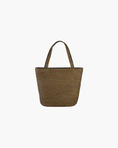 Eric Javits Squishee® Tote Ii In Natural/black