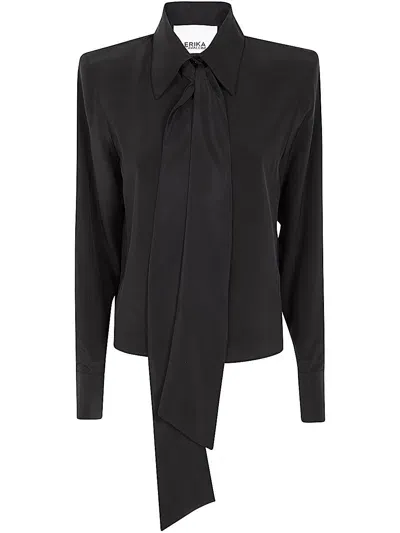 Erika Cavallini Alexandra Shirt In Black