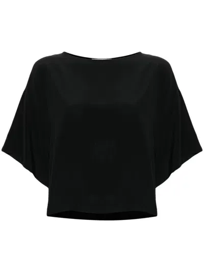 Erika Cavallini Artemide Blouse In Black