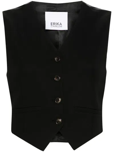 Erika Cavallini Cady Waistcoat In Black