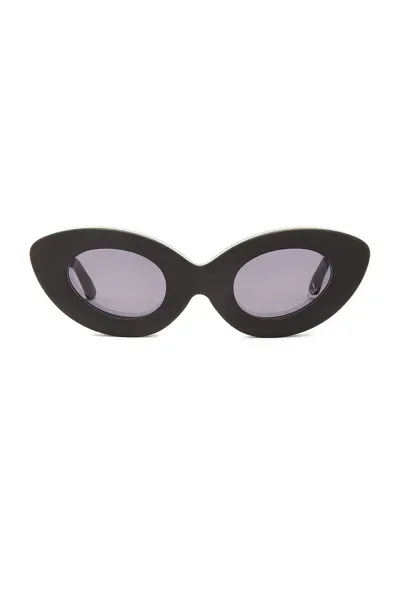 Erl Barbie Sunglasses Plastic In Black