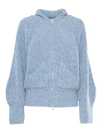 Ermanno Firenze Cardigan In Blue