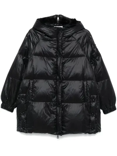 Ermanno Firenze Down Coat In Black