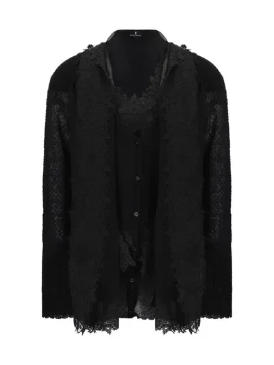 Ermanno Scervino Cardigan In Black