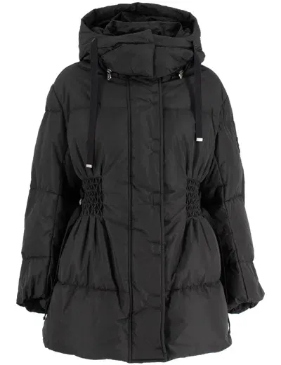 Ermanno Scervino Down Jacket In Black