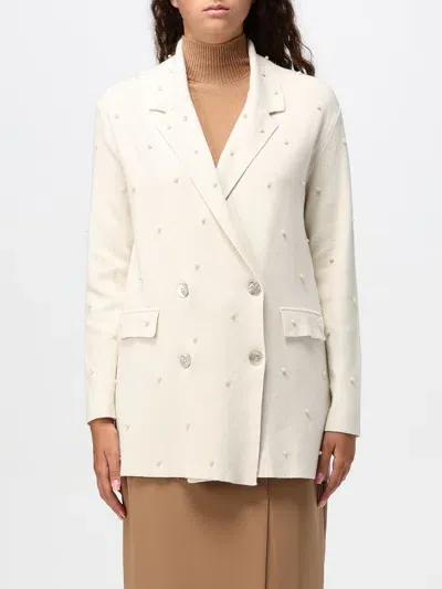 Ermanno Scervino Jacket  Woman Color White In Weiss