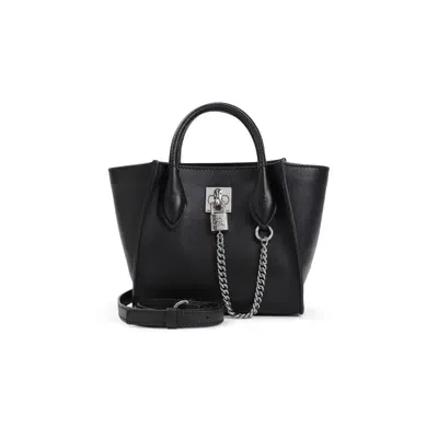 Ermanno Scervino Mini Shopping Handbag In Black