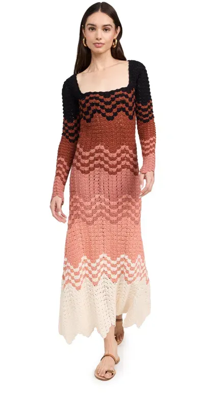 Escvdo Sumac Maxi Dress Mauve