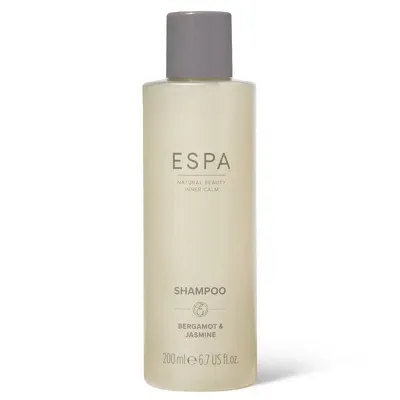 Espa Bergamot & Jasmine Shampoo Bottle 200ml In White