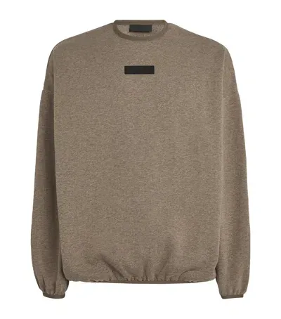 Essentials Cotton-blend Sweatshirt In Grey