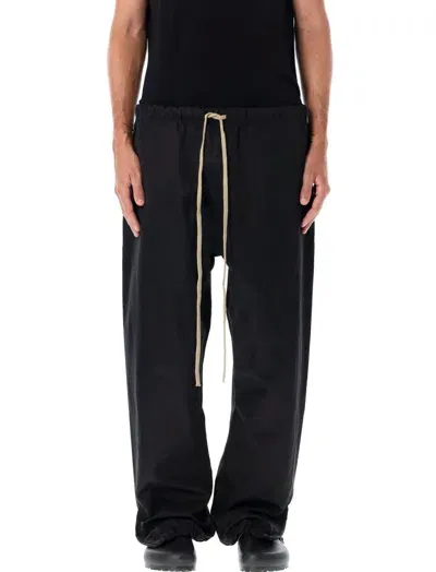 Essentials Fear Of God  Elastic Waist Pants In Black