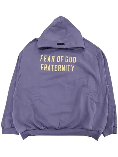 Essentials Heavy Fleece Hoodie In Purple