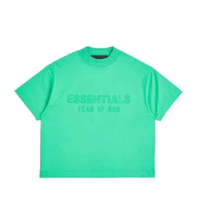 Essentials Kids' Logo T-shirt In Green