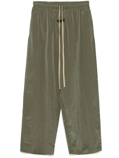 Essentials Ripstop Trousers In Green