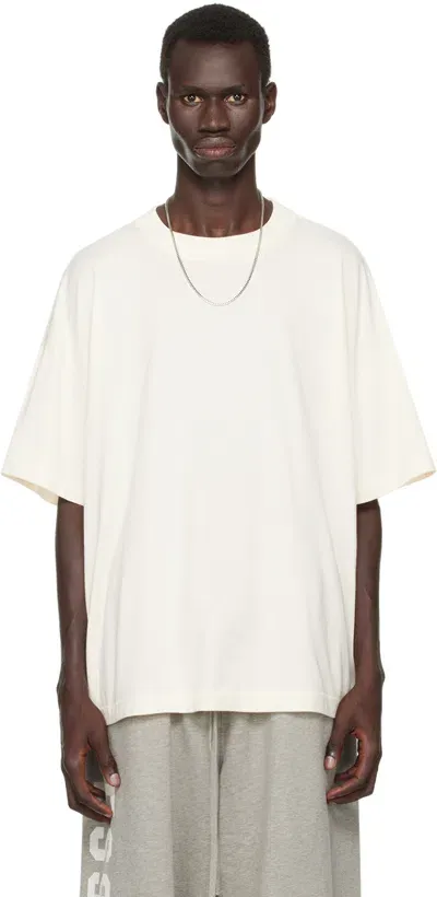 Essentials Three-pack Off-white  T-shirts In Shell