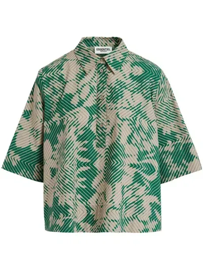 Essentiel Antwerp Gowels Shirt In Green