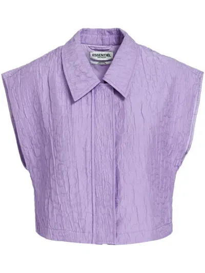 Essentiel Antwerp Groups Shirt In Purple