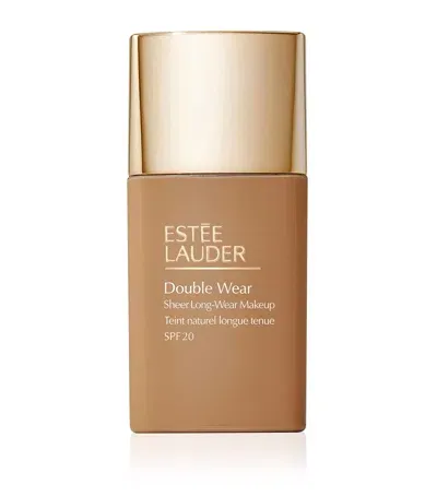 Estée Lauder Double Wear Sheer Long-wear Foundation Spf20 In Nude